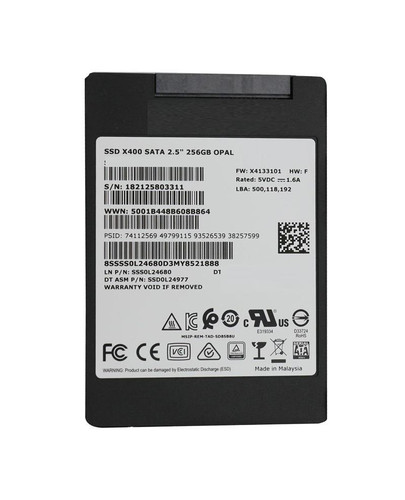Lenovo - 00UP635 - SSD 256GB TLC SATA 6Gb/s 2.5"