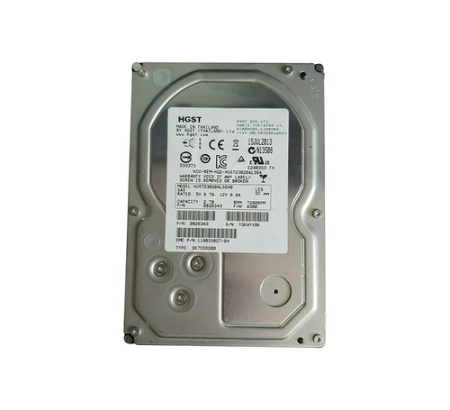 0B26343 - Hitachi 2TB 7200RPM SAS 6Gb/s 64MB Cache 3.5-inch Hard Drive