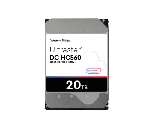 0F38754 - Western Digital Ultrastar DC HC560 20TB 7200RPM SATA 6Gb/s SED 512MB Cache 3.5-inch Hard Drive