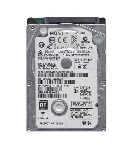 Hitachi - 0J37133 - HDD 320GB 7200RPM SATA 6Gb/s 2.5"