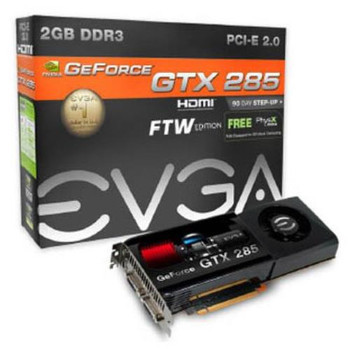EVGA - 01G-P3-1190-TR - Graphics Card GeForce GTX 285 1GB DDR3 PCI Express
