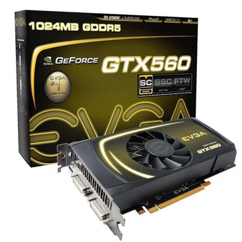 EVGA - 01G-P3-1466-R1 - Graphics Card GeForce GTX 560 1GB GDDR5 256-Bit