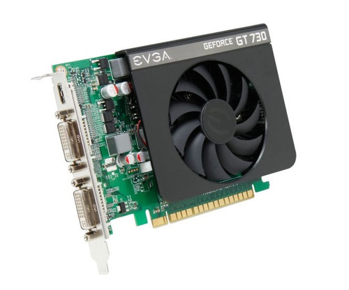 EVGA GeForce GT 730 1GB DDR3 Graphics Card 01G-P3-2731-KR Dual DVI-I/mini HDMI PCI-E 2.0 x16