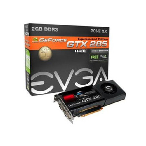 EVGA GeForce GTX 285 Superclocked 2GB DDR3 Video Card for PCI Express 2.0 - 02G-P3-1186-BR
