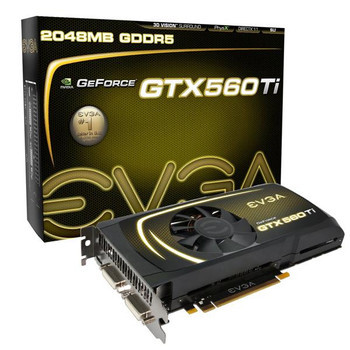 EVGA - 02G-P3-1568-RX - Graphics Card GeForce GTX 560 Ti 2GB 256-Bit GDDR5