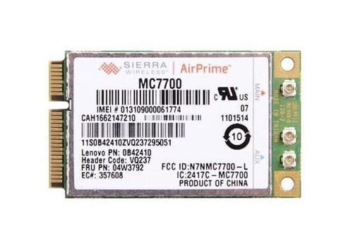 Lenovo - 04W3792 - WWAN Card GOBI 4000 MC7700
