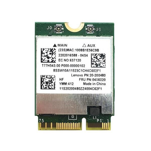 Lenovo - 04X6020 - Wireless Card Bluetooth Wi-Fi Broadcom