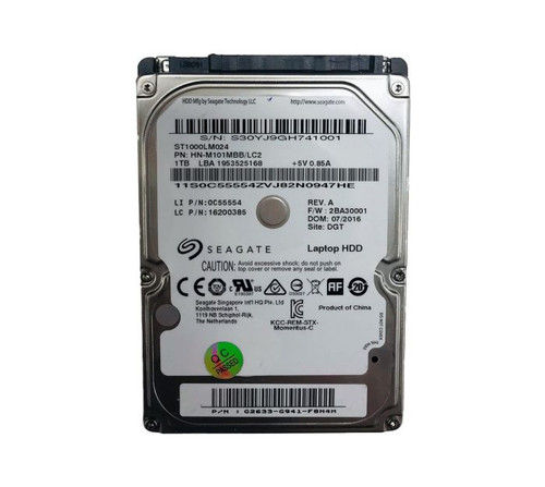 Lenovo 1TB 5400RPM SATA 2.5 Hard Drive for Data Storage-Compatible with Servers