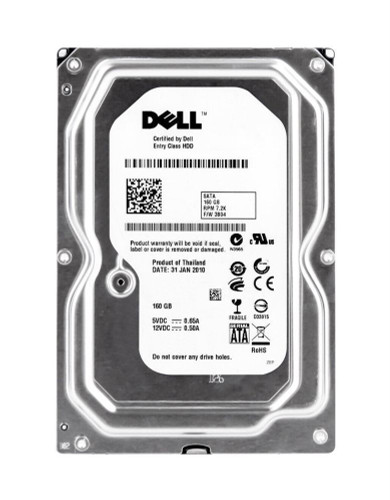 Dell 160GB 7200RPM SATA 3.5 Hard Drive for ProLiant DL360p Gen8 Servers