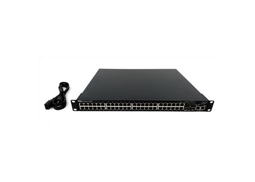 Dell - 0YF424 - Network Switch 48-Port PoE 10/100 2x SFP Layer2 1U