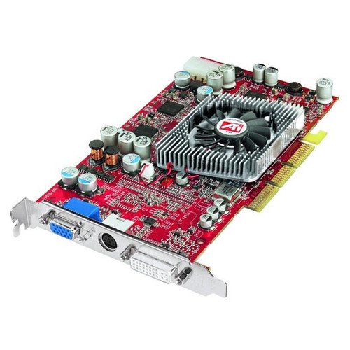 100-435050 - ATI Tech - ATI Radeon 9800Pro 128MB DDR AGP 4x VGA/ DVI/ ADC Connectors Video Graphics Card