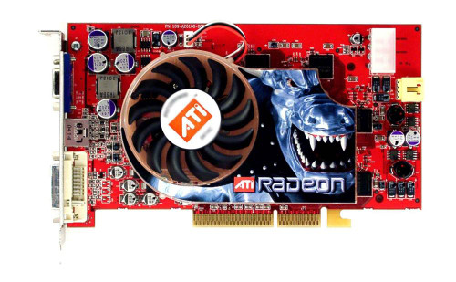 ATI Radeon X800 XT 256MB GDDR3 AGP 8x VGA DVI-I Graphics Card for Gaming