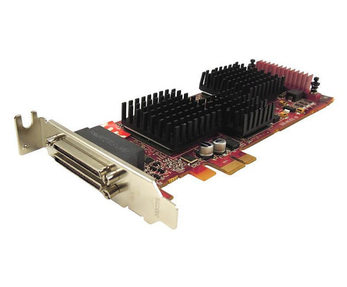 ATI FireMV 2400 256MB DDR PCI-E x1 4x DVI to VGA Workstation Graphics Card - Compatible with VHDCI Connector