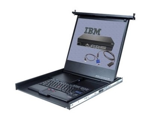 172319X - IBM - 1U 19-inch Flat Panel Console Kit with Multi-Burner Drive