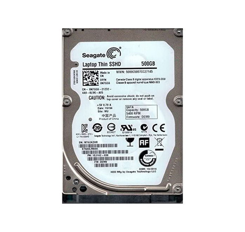 Seagate - 1EJ162-038 - HDD 500GB 5400RPM SATA 6Gb/s 2.5"