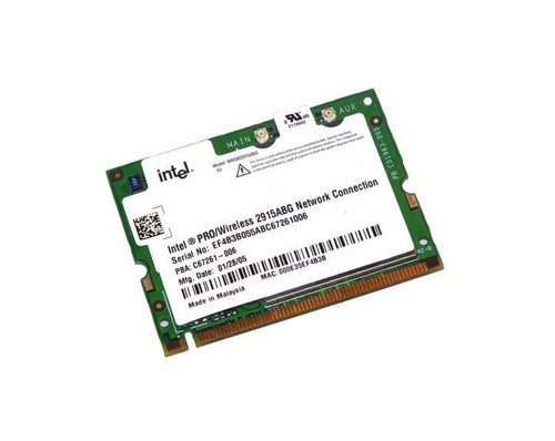 Intel - 2915ABG - Wireless Network Adapter Mini PCI 802.11a/b/g Dual Band