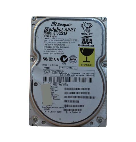Compaq - 314092-002 - HDD 3.2GB IDE