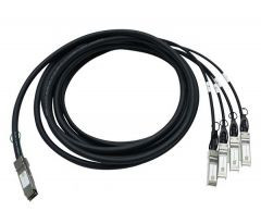 Cisco - QSFP-4SFP10G-CU1M= - Cable 1M QSFP+ to 4x SFP+ Copper