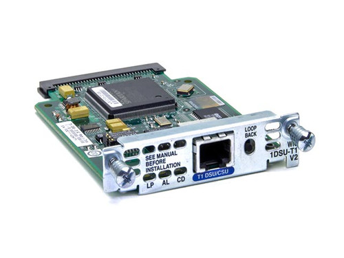 Cisco - WIC1DSUT1 - WAN Interface Card Fractional T1 CSU/DSU