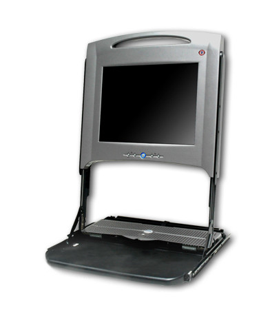 Dell - 4U133 - Rack Mount Monitor 15-inch 1U TFT