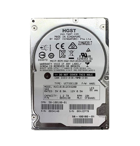 Cisco 2.5-Inch Hard Drive - 58-100180-01
