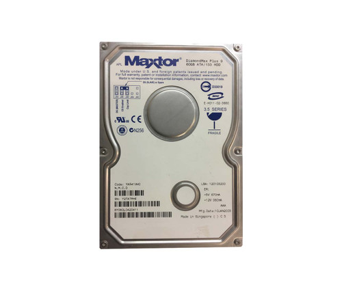 Maxtor - 6Y060L0-420411 - HDD 60GB 7200RPM IDE ATA-100 3.5"