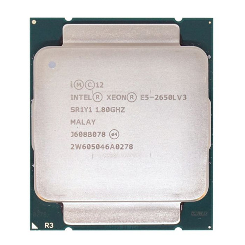 HP 776591-B21 1.80GHz 9.60GT/s QPI 30MB L3 Cache Intel Xeon E5-2650LV3 Processor for ProLiant DL60 Gen9 Server