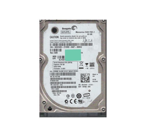 Seagate - 9CU132-032 - HDD 80GB 5400RPM SATA 2.5"