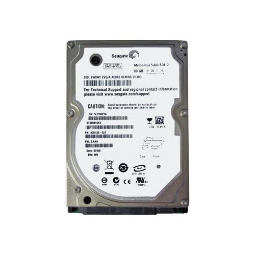 Seagate - 9CU132-527 - HDD 80GB 5400RPM SATA 2.5"