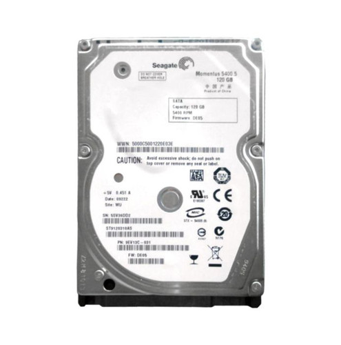 Seagate - 9EV13C-031 - HDD 120GB 5400RPM SATA 2.5"