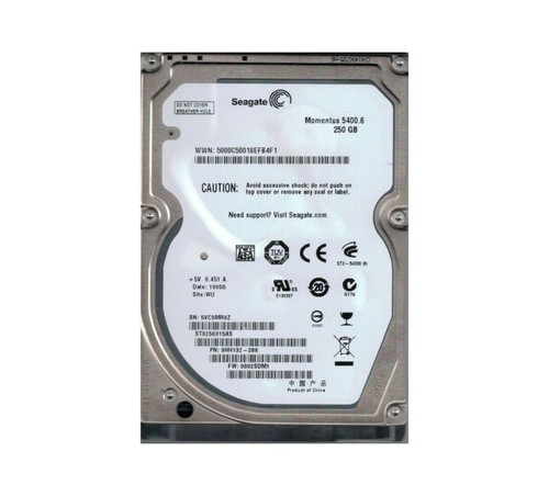 Seagate - 9HH132-286 - HDD 250GB 5400RPM SATA 3Gb/s 2.5"