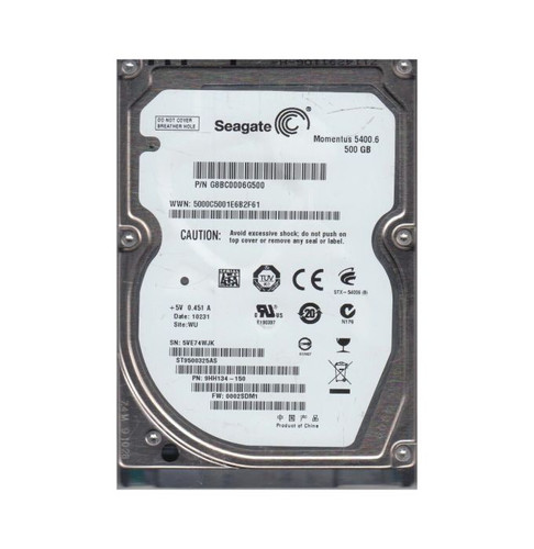 Seagate 500GB 5400RPM SATA 2.5 Hard Drive for ProLiant DL360p Gen8 Servers