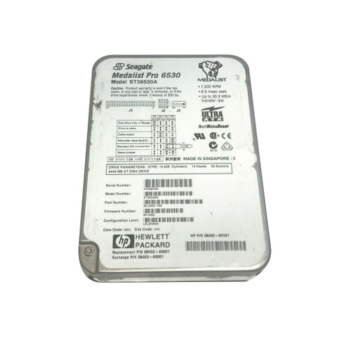 Seagate - 9K1002-730 - HDD 6.5GB 7200RPM IDE 3.5"