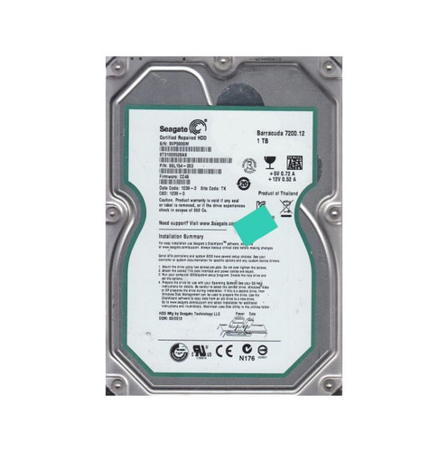 Seagate - 9SL154-303 - HDD 1TB 7200RPM SATA 3Gb/s 3.5"