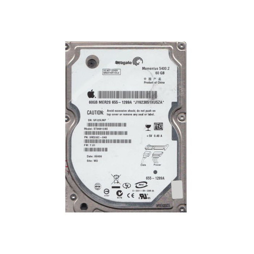 Seagate - 9W3182-040 - HDD 60GB 5400RPM SATA 2.5"