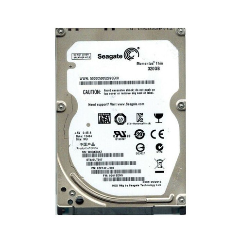 Seagate - 9ZV142-500 - HDD 320GB 7200RPM SATA 3Gb/s 2.5"