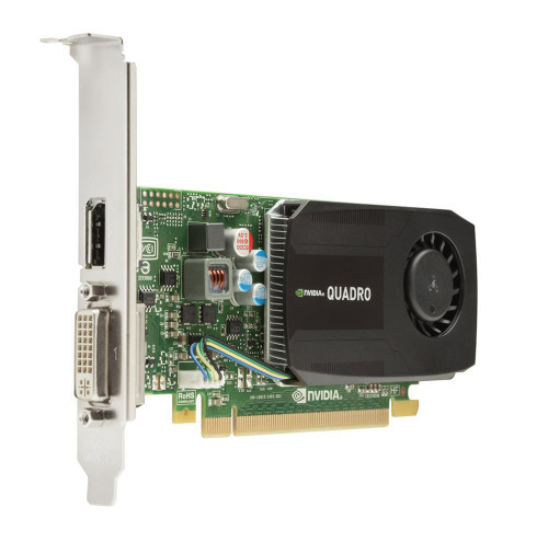 C2J92AA - HP - Quadro K600 Video Graphics Card 1 GB DDR3 SDRAM PCI-Express 2.0 x16 Low-profile Fan Cooler DirectX 11.0 OpenGL 4.3 DisplayPort DVI