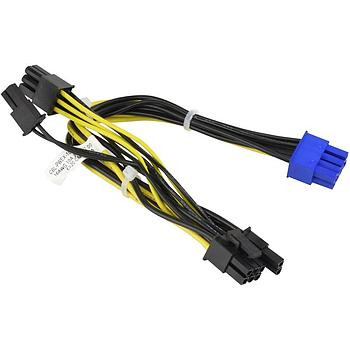 Supermicro - CBL-PWEX-1017 - Cable 20cm 8-Pin CPU to 2x 6+2 Pin PCIe