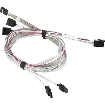 SuperMicro Internal Mini-SAS HD to 4x SATA Cable CBL-SAST-0556