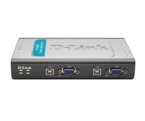 D-Link - DKVM-4U - KVM Switch 4-Port USB