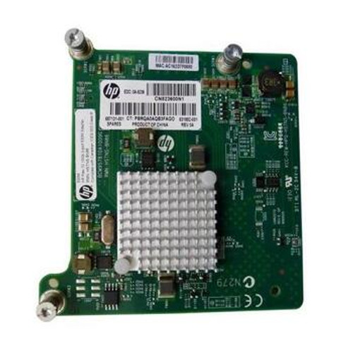 HP Flex-10 Dual-Ports 10Gbps Ethernet Adapter for ProLiant DL360p Gen8 Servers