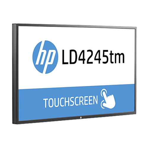 F1M93A8#ABA - HP - LD4245TM 42-inch TouchScreen Widescreen 1080p (Full HD) LED Flat Panel Interactive Digital Signage Display Monitor