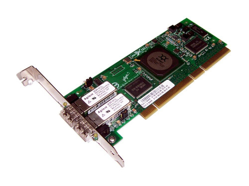 FC5010409-04 - FINISAR - Qlogic Dual-Ports LC 2Gbps Fibre Channel PCI-X Host Bus Network Adapter for HP Compatible