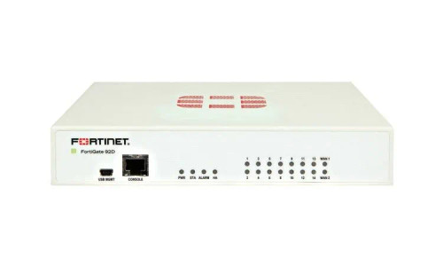 Fortinet - FG92DBDL90060 - Firewall 6-Port GE RJ45 16GB Storage