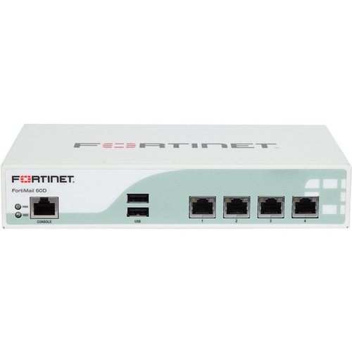 Fortinet - FML-60D-BDL-641-12 - Firewall 4-Port 1000Base-T Gigabit RJ45