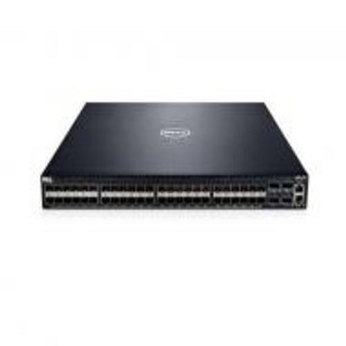 Dell N4064F 48-Port 10GBase-T Layer 3 Switch for Rack-mounting, 40 Gigabit QSFP+ Compatibility