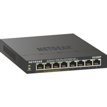 Netgear - GS308P-100UKS - Network Switch 8-Port Gigabit 4-Port PoE
