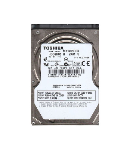 Toshiba - HDD2H86H - HDD 120GB 5400RPM SATA 3Gb/s 2.5"