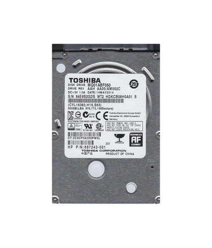 Toshiba - HDKCB06H0A01 - HDD 500GB 5400RPM SATA 6Gb/s 2.5"