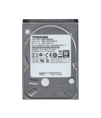 Toshiba - HDKEB03A1A01 - HDD 500GB 5400RPM SATA 3Gb/s 2.5"